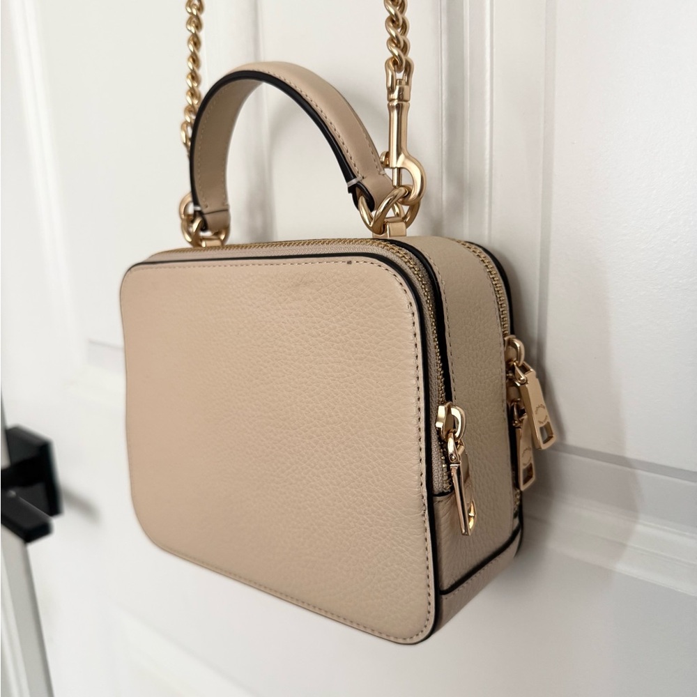 Coach Cream and Black Tom Wesselman Crossbody Bag - Picture 3 of 5